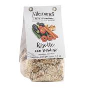 Risotto tout prt riz carnaroli aux lgumes Allemandi - 250 gr 100% italien