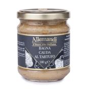 Bagna Cauda aux truffes - Sauce typique pimontaise  l'ail et aux anchois Allemandi - 180 gr
