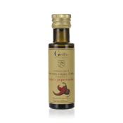 Huile d'olive extra vierge aromatise au piment et poivre "Cultivar Taggiasca" Antico Frantoio Grillo - 100 ml de la Ligurie