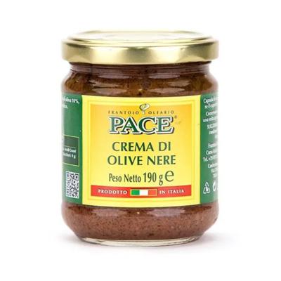 Crème d'olives noires à l'huile d'olive Pace - 190 gr Saveurs de la Basilicate