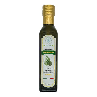 Huile d'olive extra vierge avec infusion de Romarin Italien  - 250 ml 