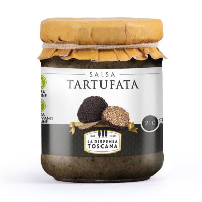 Sauce Tartufata à la truffe " La Dispensa Toscana " - 180 gr pour Bruschetta et Croûtons
