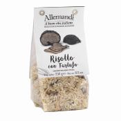 Risotto tout prt riz carnaroli  la truffe en tranches Allemandi - 250 gr 100% italien