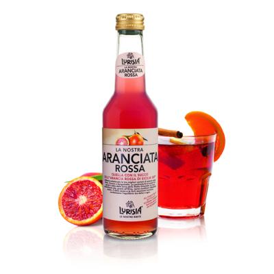 Boisson rafraichissante Soda à l'orange rouge de Lurisia - 25 cl Oranges siciliennes