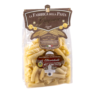 Pâtes de Gragnano I.G.P. Elicoidali "Fabbrica della Pasta" - 500 gr Pâtes artisanales typiques de Naples