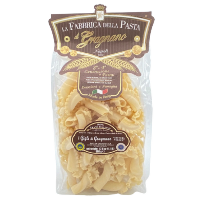 Pâtes de Gragnano I.G.P. Gigli "Fabbrica della Pasta" - 500 gr Pâtes artisanales typiques de Naples