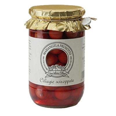 Cerises au sirop - Fruits au sirop - 300 gr - Mariangela Prunotto