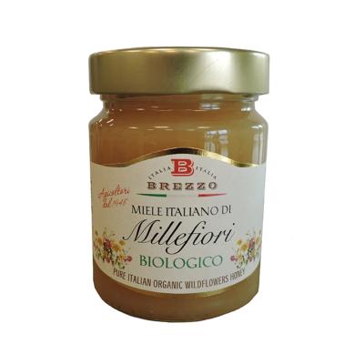 Miel de fleurs sauvages BIO "Millefiori" haute qualité 100% italienne - 350 gr