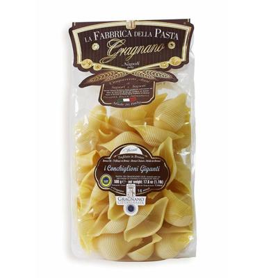 Pâtes de Gragnano I.G.P. Conchiglioni géant "Fabbrica della Pasta" - 500 gr Pâtes artisanales typiques de Naples