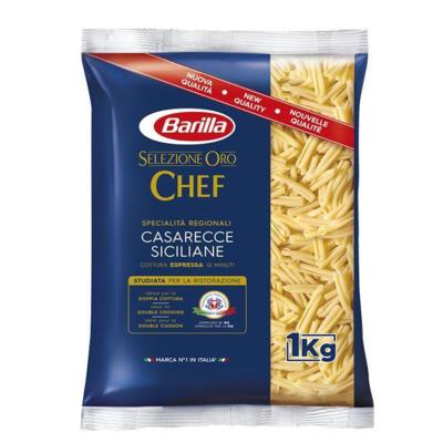 Pâtes italiennes Casarecce sicilienne Barilla Sélection Or Chef - 1 Kg