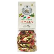 Ptes tricolores  la betterave et pinards Tagliatelle Italie Morelli - 250 gr artisanales toscanes