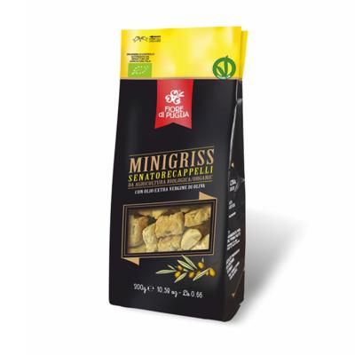 Petits gressins Bio à la farine de Senatore Cappelli "Minigriss" - 300 gr