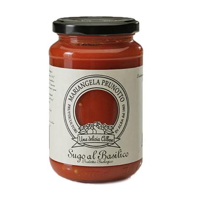 Sauce tomate et basilic BIO Mariangela Prunotto - 340 gr Nature Italienne
