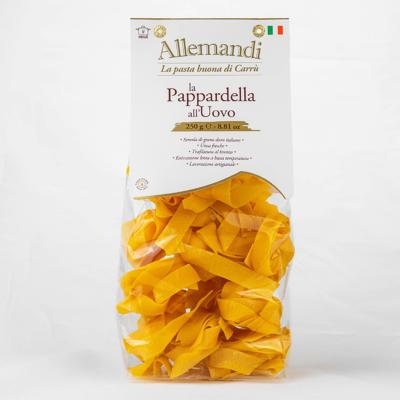 Pappardelle aux œufs pâtes Allemandi - Nid de 250 gr excellence italienne