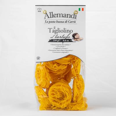 Tagliolini aux œufs et truffe de Carrù pâtes Allemandi - Nid de 250 gr excellence italienne