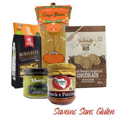Coffret Cadeau “Saveurs Sans Gluten” - Spécialités de la Cuisine italienne