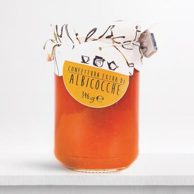Confiture extra d' abricot Sapori dell’Arca - 346 gr fruit italien