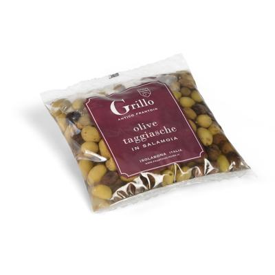 Olives Taggiasca en saumure Antico Frantoio Grillo - 300 gr Excellence de la Ligurie