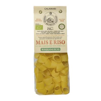 Pâtes Sans Gluten BIO de maïs et riz Calamari Morelli - 250 gr Pâtes artisanales toscanes