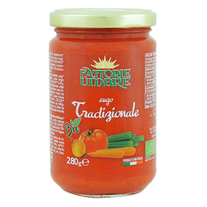 Sauce tomate traditionnelle de l'Ombrie BIO Fattorie Umbre