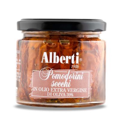 Tomates séchées à l'huile d'olive extra vierge Linea 1986 Alberti - 180 gr Excellence de la Ligurie
