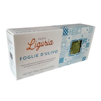 Pâtes Bio Feuilles d'olivier Pasta di Liguria - 500 gr Pâtes de Ligurie biologique
