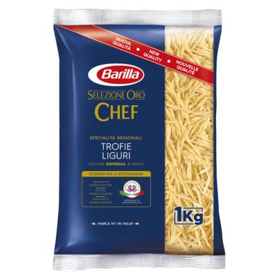 Pâtes italiennes Trofie ligure Barilla Sélection Or Chef - 1 Kg