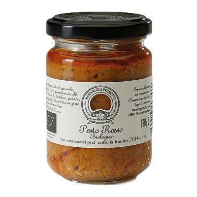 Sauce Pesto BIO de tomates Mariangela Prunotto - 130 gr Nature Italienne