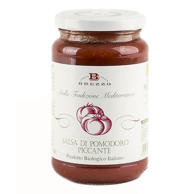 Sauce tomate italienne épicée biologique Brezzo - 350 gr 