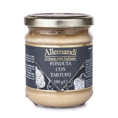 Fondue au fromage à la truffe Allemandi Pasta - 180 gr 100% spécialité italienne