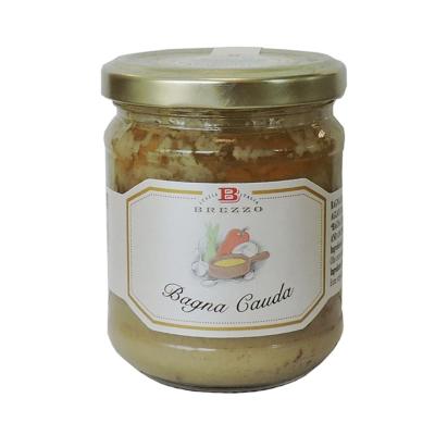 Bagna Cauda - Sauce typique piémontaise à l'ail et aux anchois Brezzo - 180 gr