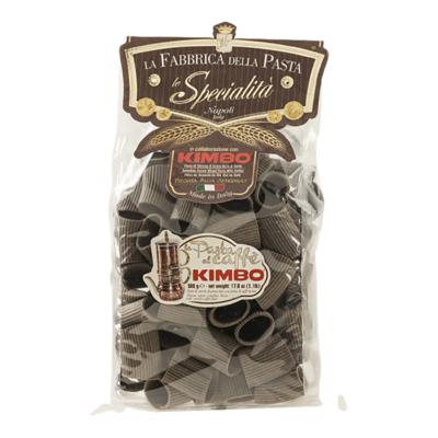 Pâtes de Gragnano I.G.P.  'E Miez Paccheri rayé au café "Fabbrica della Pasta" - 500 gr Pâtes artisanales typiques de Naples
