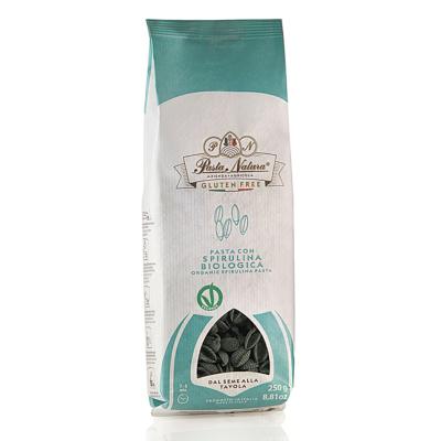 Pâtes BIO à la spiruline Pasta Natura - Boulette sarde - 250 gr Nature sans gluten