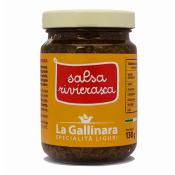 Sauce Riviera ligure "Rivierasca" La Gallinara - 130 gr Crème typiquement Ligurie Italie