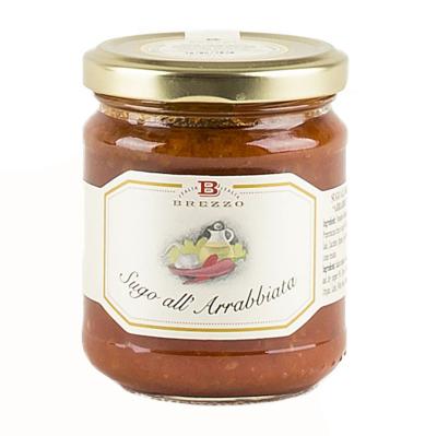 Sauce tomate à la "Arrabbiata" Brezzo - 180 gr pâtes typiquement italien