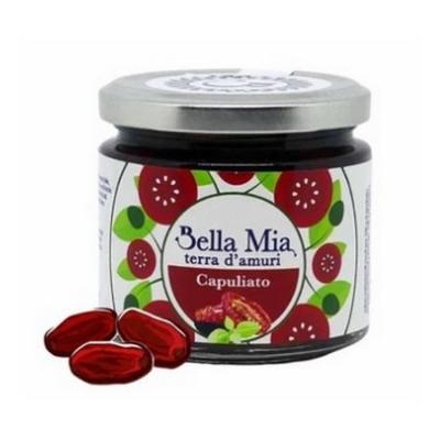 Capuliato - condiment de tomates séchées sous huile d'olive Bella Mia - 180 gr  spécialité naturelle italienne de Sicile