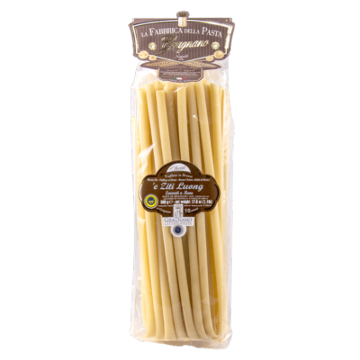 Pâtes de Gragnano I.G.P. 'E Ziti ‘A mètre "Fabbrica della Pasta" - 500 gr Pâtes artisanales typiques de Naples