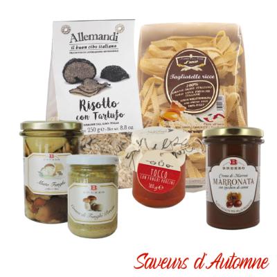 Coffret Cadeau “Saveurs d' Automne” - Spécialités de la Cuisine italienne