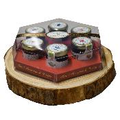 Coffret Collection 6 Compotes Bio haute qualité 100% italienne - 240 gr Brezzo