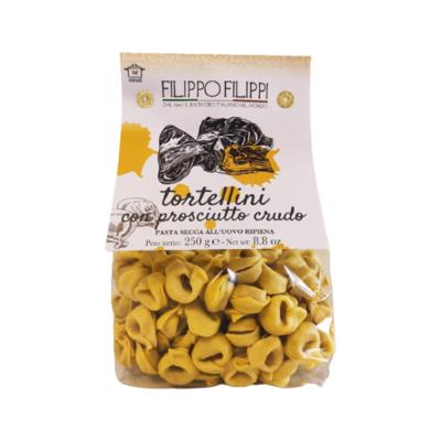 Tortellini au jambon cru Filippo Filippi pâtes Allemandi - 250 gr excellence italienne