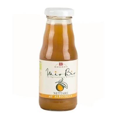 Jus d'abricot bio - Nectar de fruits bio de Brezzo - 200 ml