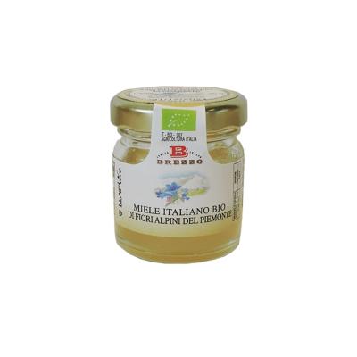 Mignon Miel de fleurs alpines du Piémont BIO Brezzo Naturel de Qualité 100% italienne - 35 gr