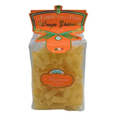 Pâtes sans gluten de Gragnano I.G.P. 'E Rigatoni "Fabbrica della Pasta" - 500 gr Pâtes artisanales typiques de Naples