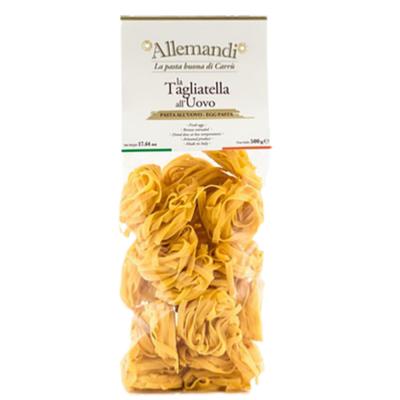 Tagliatelle aux œufs de Carrù pâtes Allemandi - Nid de 500 gr excellence italienne