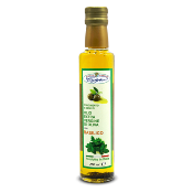 Huile d'olive extra vierge aromatise au basilic - 250 ml