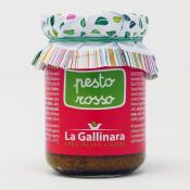 Sauce Pesto rouge La Gallinara – 130 gr excellence typiquement Ligurie Italie