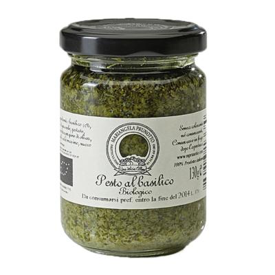 Sauce Pesto BIO au basilic vegan Mariangela Prunotto - 130 gr Nature Italienne