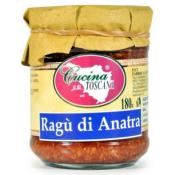 Sauce Ragù de Canard  sans gluten Cucina Toscana - 180 gr 100% ragù Italien