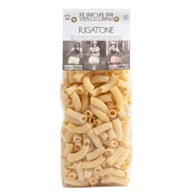 Rigatoni Pâtes de Semoule Filippo Filippi Allemandi Pasta - 500 gr de blé dur 100% excellence italienne