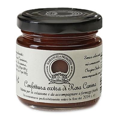 Confiture Extra de Rose musquée au sucre de canne Mariangela Prunotto - 110 gr Nature Italienne